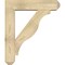 Ekena Millwork Funston Craftsman Rough Sawn Bracket w/ Offset Brace, Douglas Fir, 8"W x 34"D x 40"H BKT0806X34X40FST04RDF - alternate 2